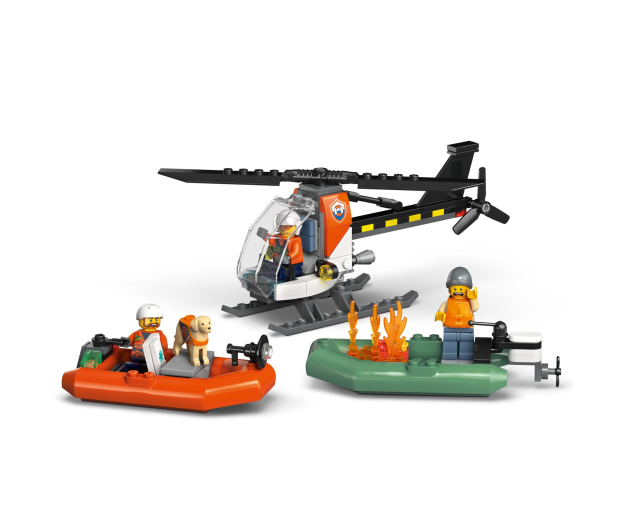 LEGO CITY 60504 Łódź ratunkowa i helikopter straży przybrzeżnej - 1473521 - zdjęcie 15
